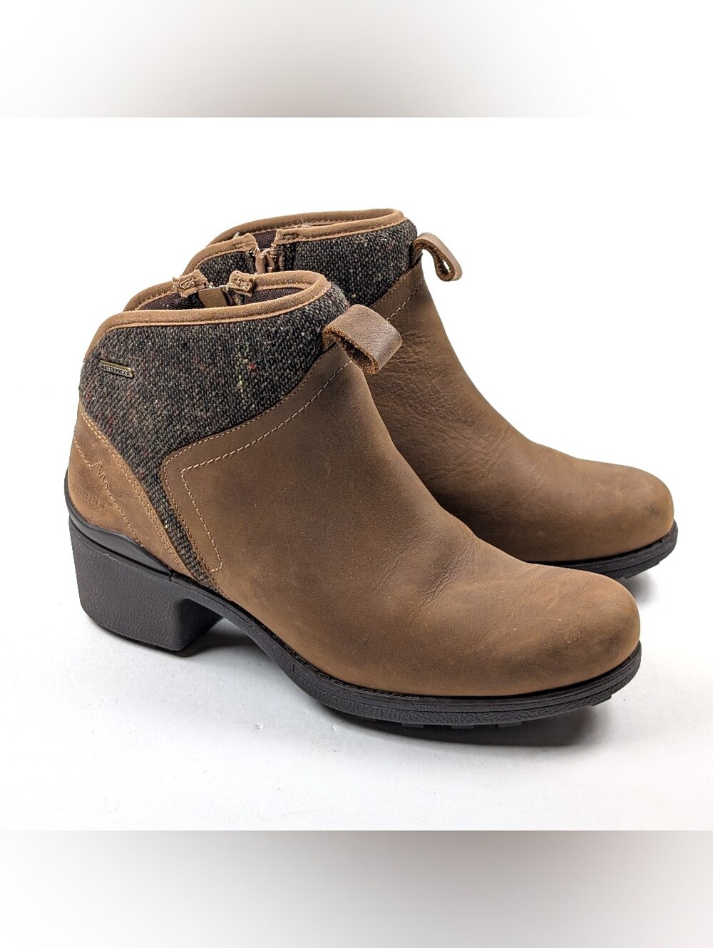 Merrell Chateau II Mid Pull On Boot Size 8 Leather